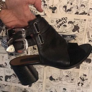 Top shop leather sandals